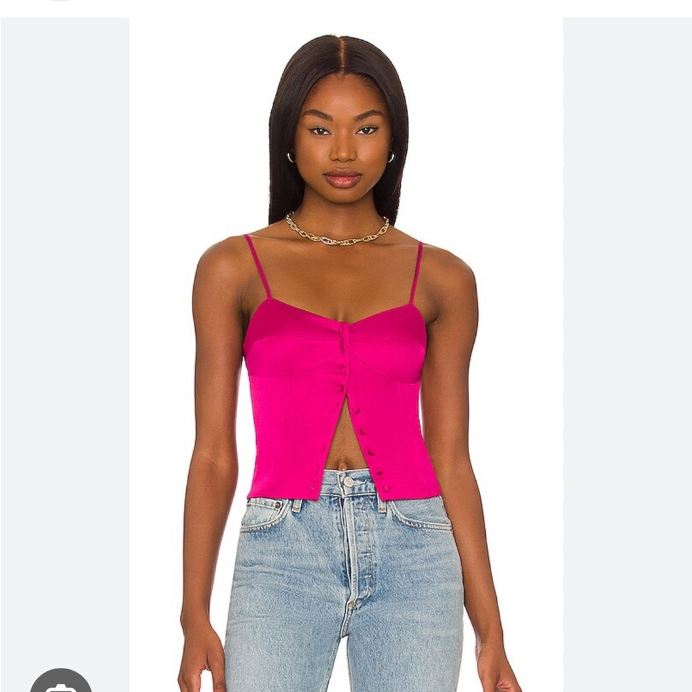Revolve Camila Coehlo pink top
